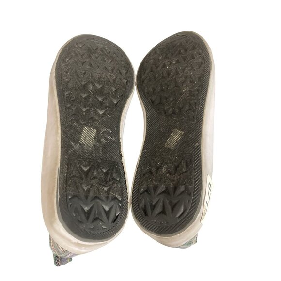 Free Choice By Elis Women's Size 10 Multicolor Pattern Canvas Sneakers - Picture 7 of 8